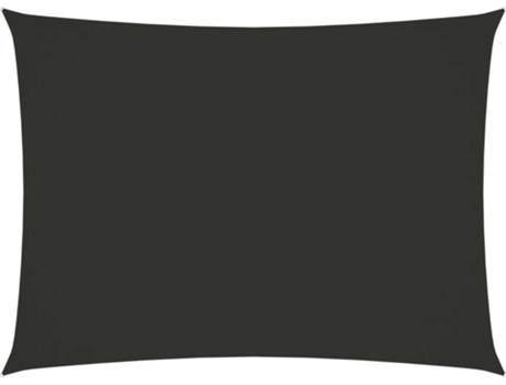 Toldo de Vela  Retangular (Cinzento Antracite - Tecido - 2.5x4 m)