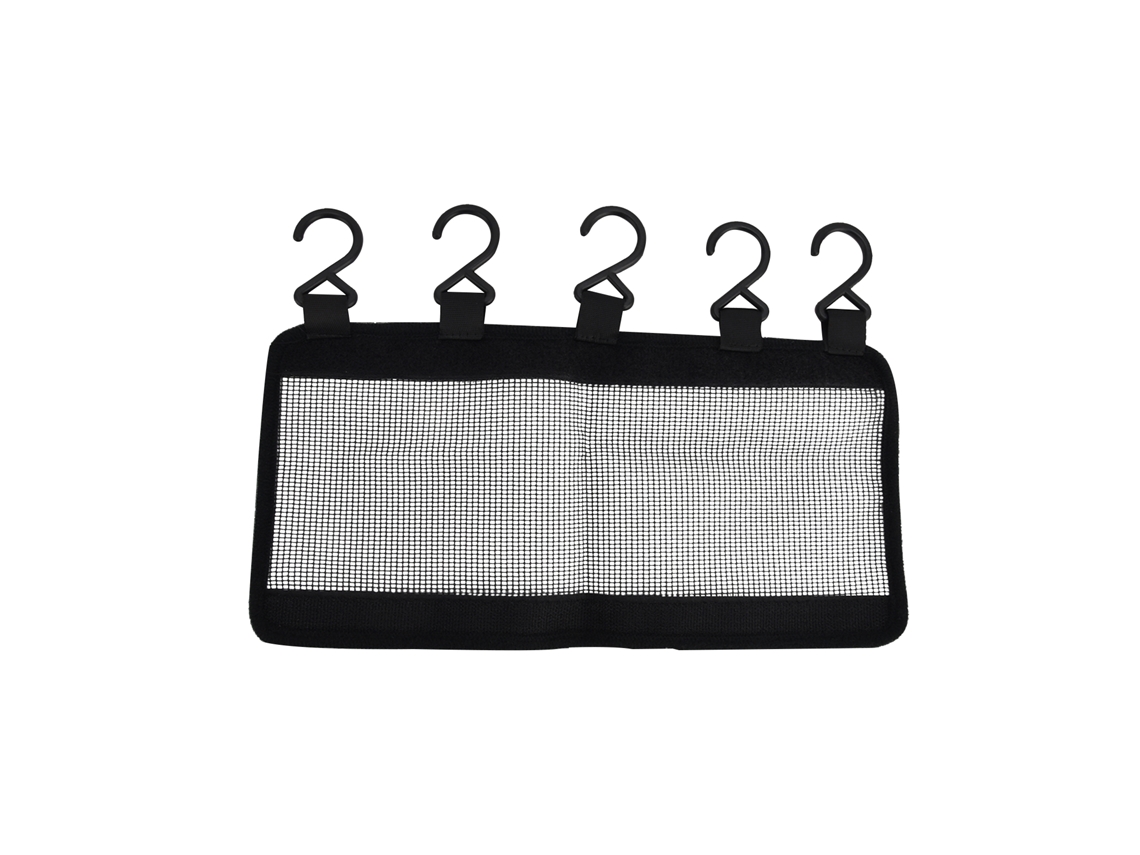 Molho de Roupa Plegável Leve para Viagem Camping Multifuncional com 5 Ganchos em Plástico