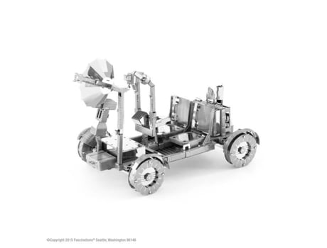 Maquete 3d Em Metal Metal Earth Módulo Lunar Apollo Nível Intermediário Mistos