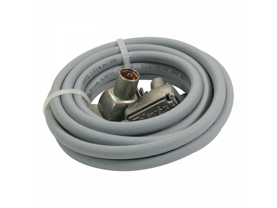 Televes 431002 Cabo Coaxial 2.5 M Iec Proeasyf Cinzento