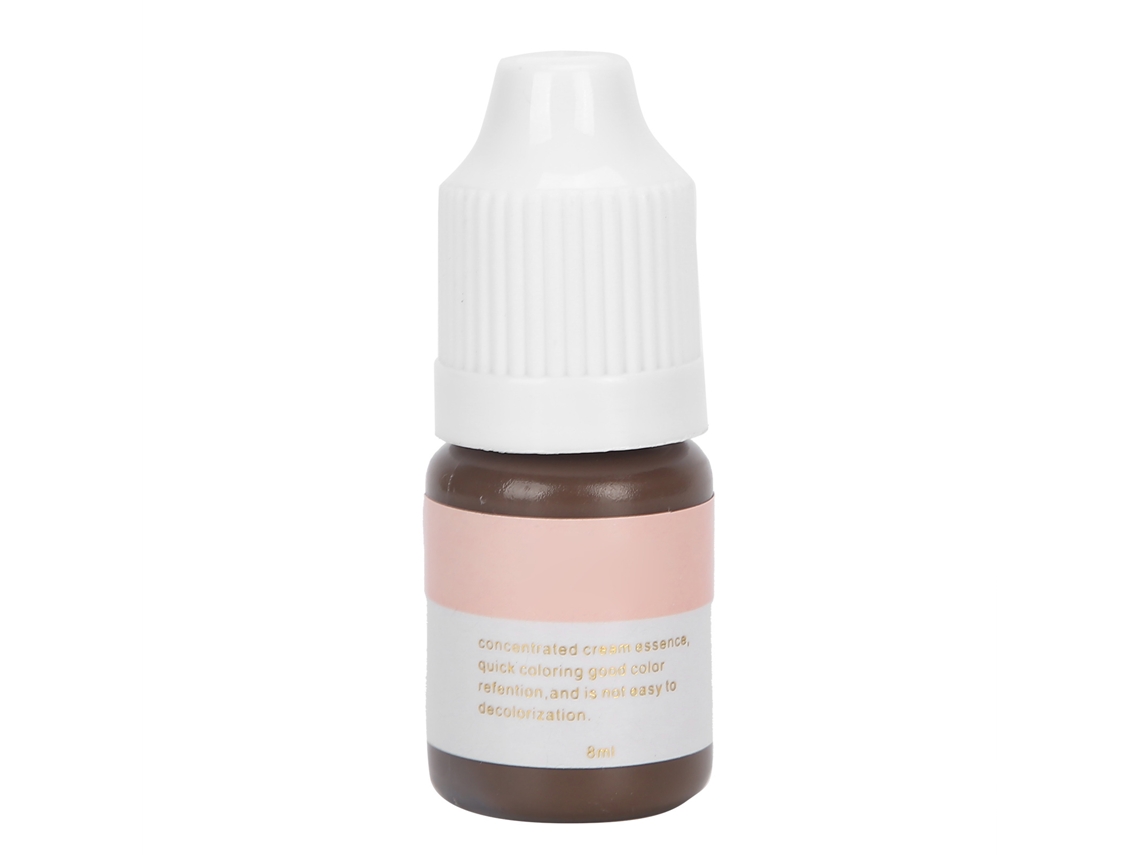 Ink De Tatuagem Profissional 8ml Pigmento Semipermanente Para Sobrancelha Microblading Marrom