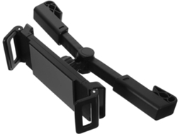 Suporte Ajustável Para Tablet E Celular No Banco Do Carro - Acessório Prático Para Passageiros Do Banco Traseiro.