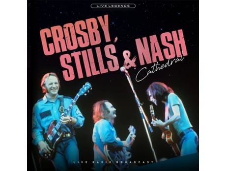 Vinil Crosby Stills & Nash Cathedral Live1982 (Vinil Colorido)