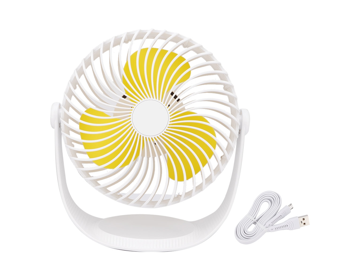 Vents Mini Usb Silencioso Home Office Branco