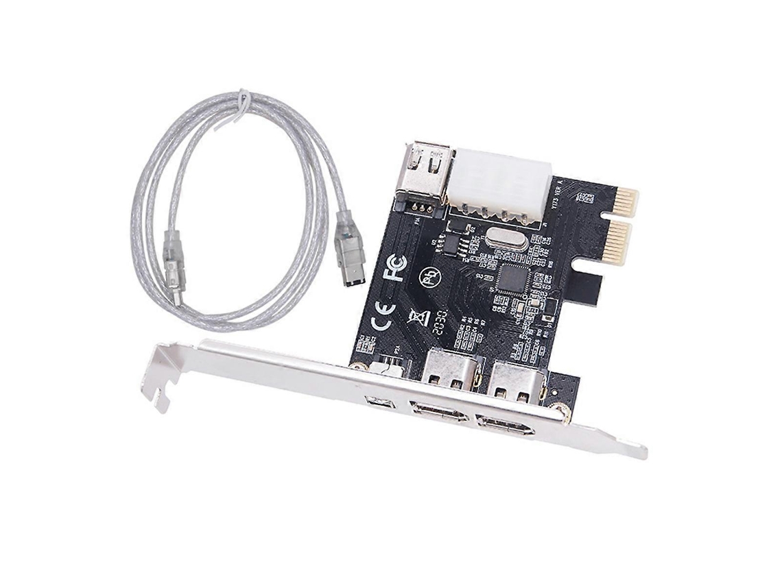Placa De Captura De Vídeo Hd Dv Pci E 1x 1394 De 4 Portas, Placa Firewire De 800/400/200/100 Mbps, Hot Swap Slowmoose