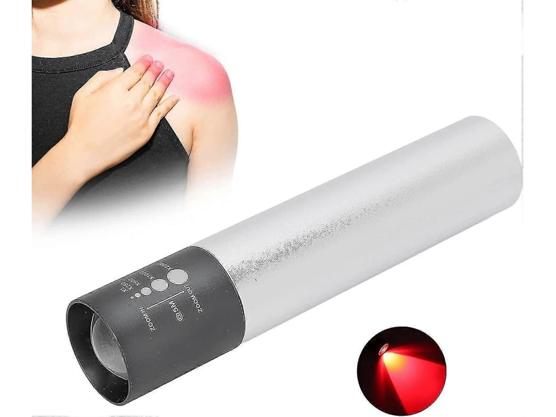Lâmpada Infravermelha Portátil, Lâmpada De Terapia Com Luz Vermelha Led, Aparelho De Terapia Com Luz Vermelha