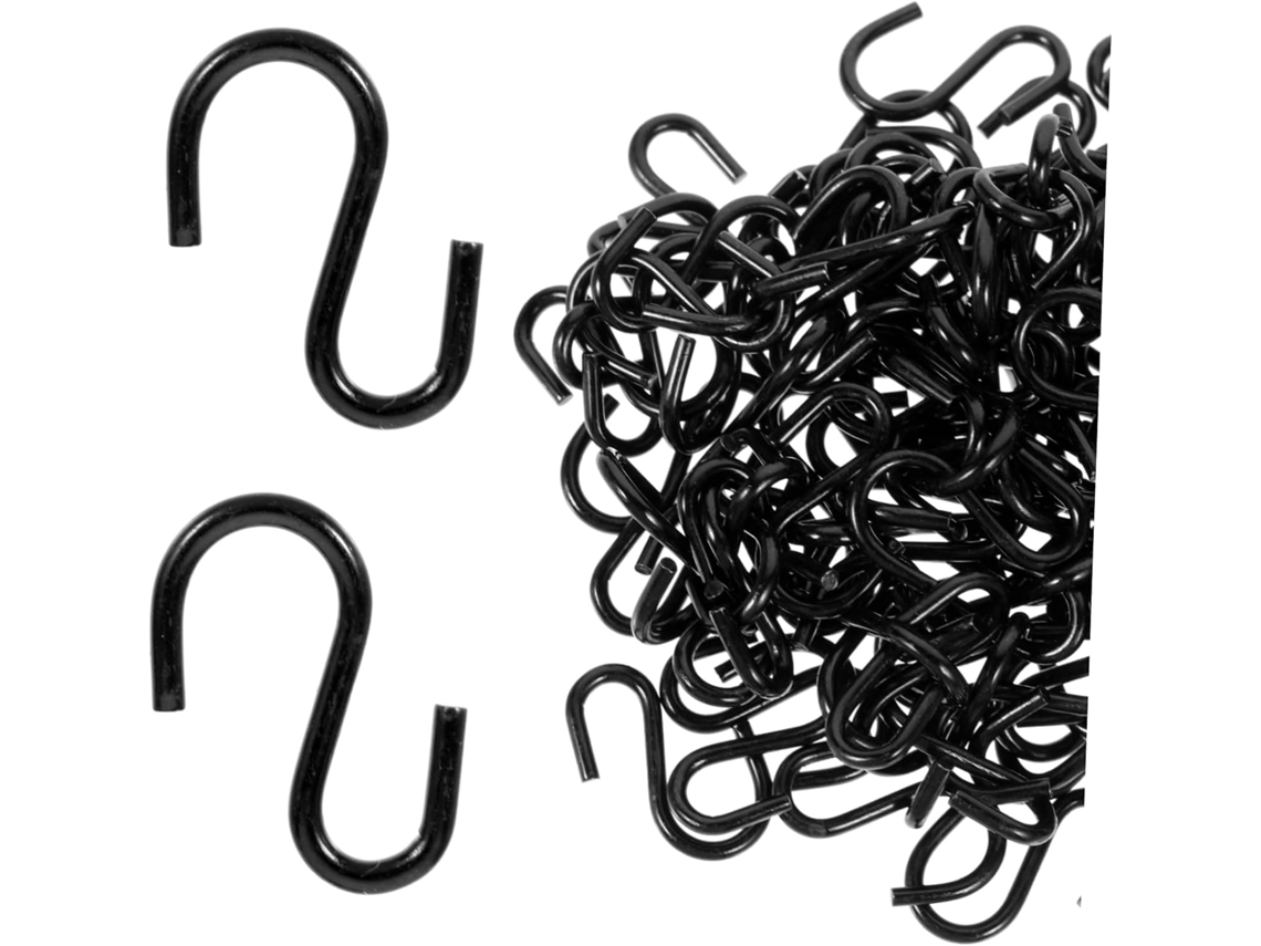 100 Ganchos Ganchos De Parede Em Material Resistente, Para Resistentes