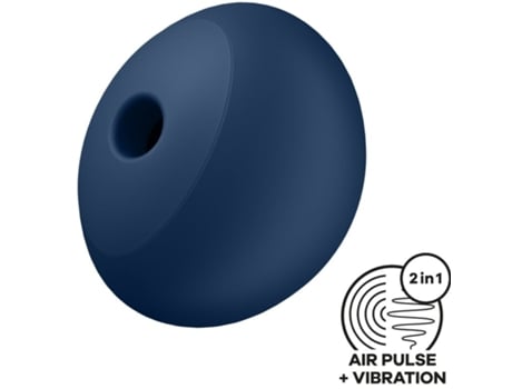 Satisfyer - Air Power 4 Estimulador E Vibrador 12 Vibrações Azul