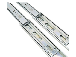 1 Peça De Corrediças Gaveta Com Rolamentos Esferas, Extensão Total E Sistema De Abertura Por Pressão, 45mm, Estilo