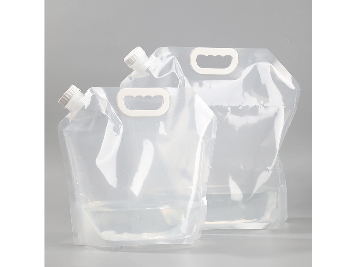 Conjunto De 2 Galões De Água Dobráveis ​​​​e Portáteis De 10 Litros. Galão De Água Aquaforge (transparente)