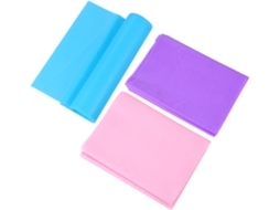 Galpada Conjunto De 3-faixas Elásticas Resistência Para Yoga Com Pegada Antiderrapante, Material Tpe