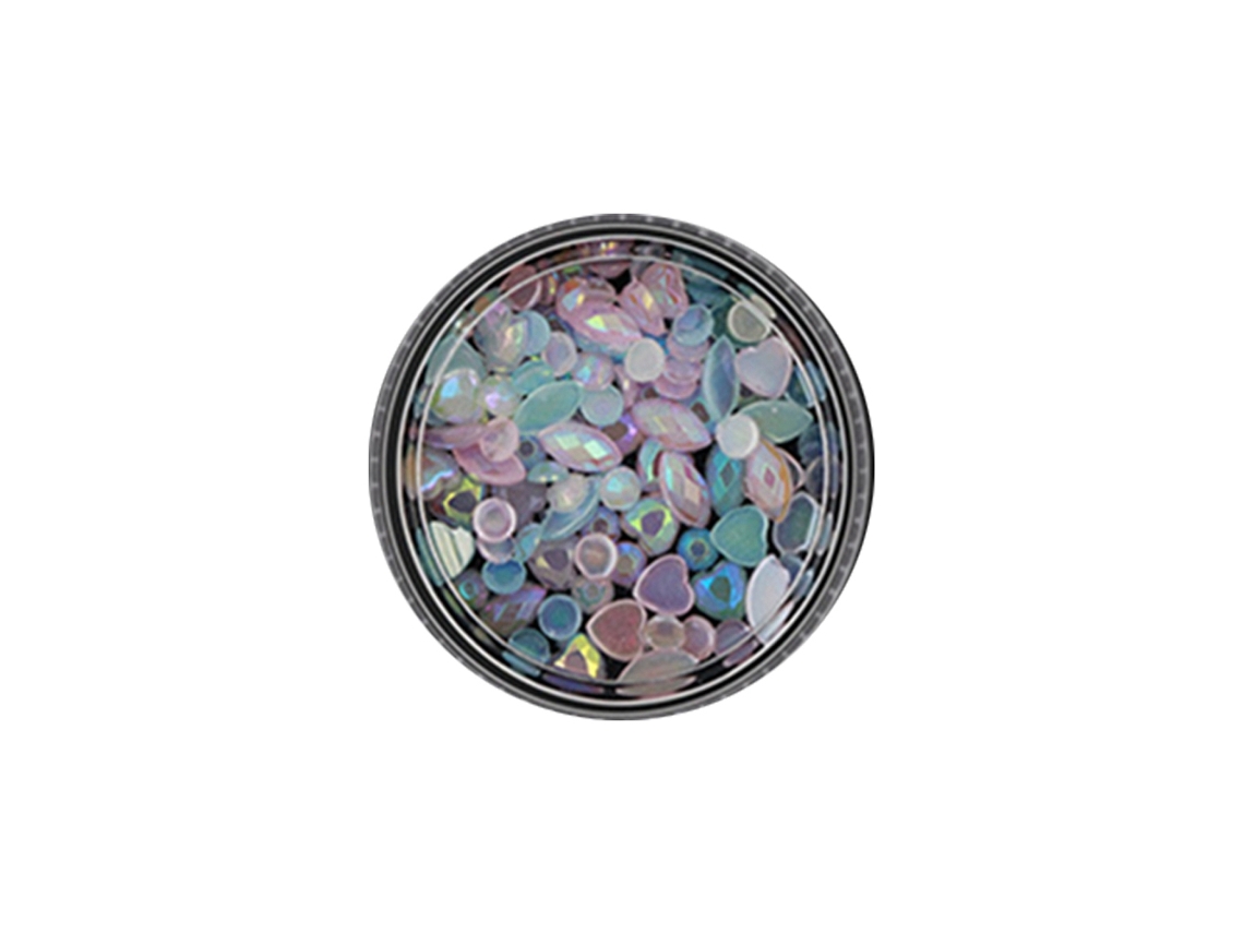 Ferramenta De Manicure Com Pérolas Ab De Acrílico Brilho Para Arte De Unhas Decoração Sequências 1
