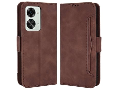 Capa De Celular Com Vários Compartimentos Para Cartão Para Oneplus Nord 2t 5g, Capa Tipo Carteira De Couro Pu Tipo Fólio Flip