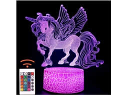 Luminria De Mesa Led Criativa Com Efeito 3d E Efeito De Iluso De Tica. Aquaforge