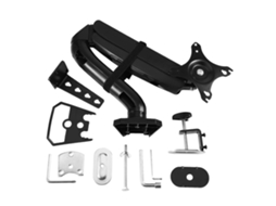 Suporte Para Monitor De Braço Único, Rotativo, Ajustável Em Altura, Telescópico