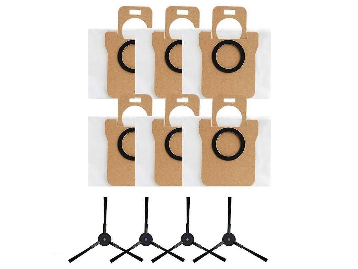 Peças De Reposição Para O Kit De Acessórios Do Aspirador Robótico P20 Pro, Incluindo Escova Lateral E Sacos Para Aspirador._ozo