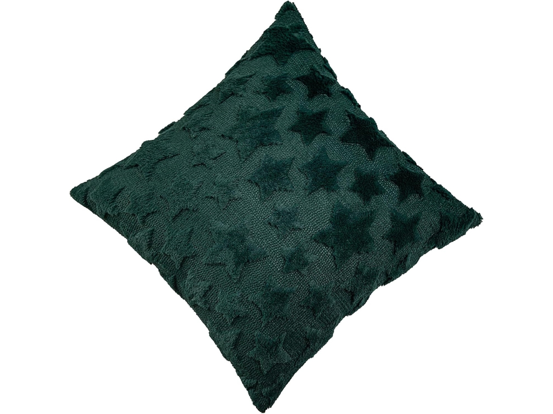 Capa De Almofada Natalina 45cm X 45cm, Macia E Felpuda.