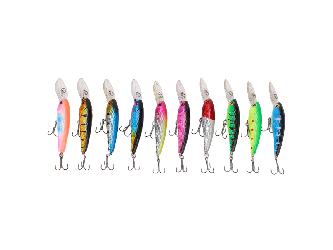 Lurelia Iscas De Pesca Leve Plástico / Aço Inoxidável, G