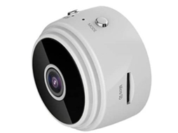 Mini Câmera Espiã Wifi A9 1080p, Com Visão Noturna E Detecção De Movimento Dvr Ângulo De Visão 150 ° Yizhood (branco)