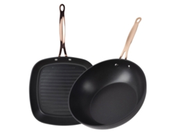 Grelha e Wok Bergner Copper Ø28cm em Alumínio Forjado SAN IGNACIO