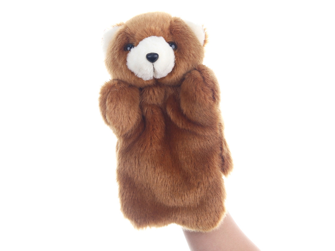 Walshlxq títere de Mão de Pelúcia Animal Brinquedo para Histórias Imaginativas Presente para Crianças