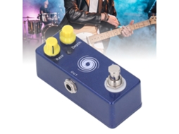 Pedal de Guitarra Multiefeitos em Liga de Alumínio para Guitarra Elétrica, para Performances Ao Vivo, Dc 9 V 12 Ma AQUAFORGE