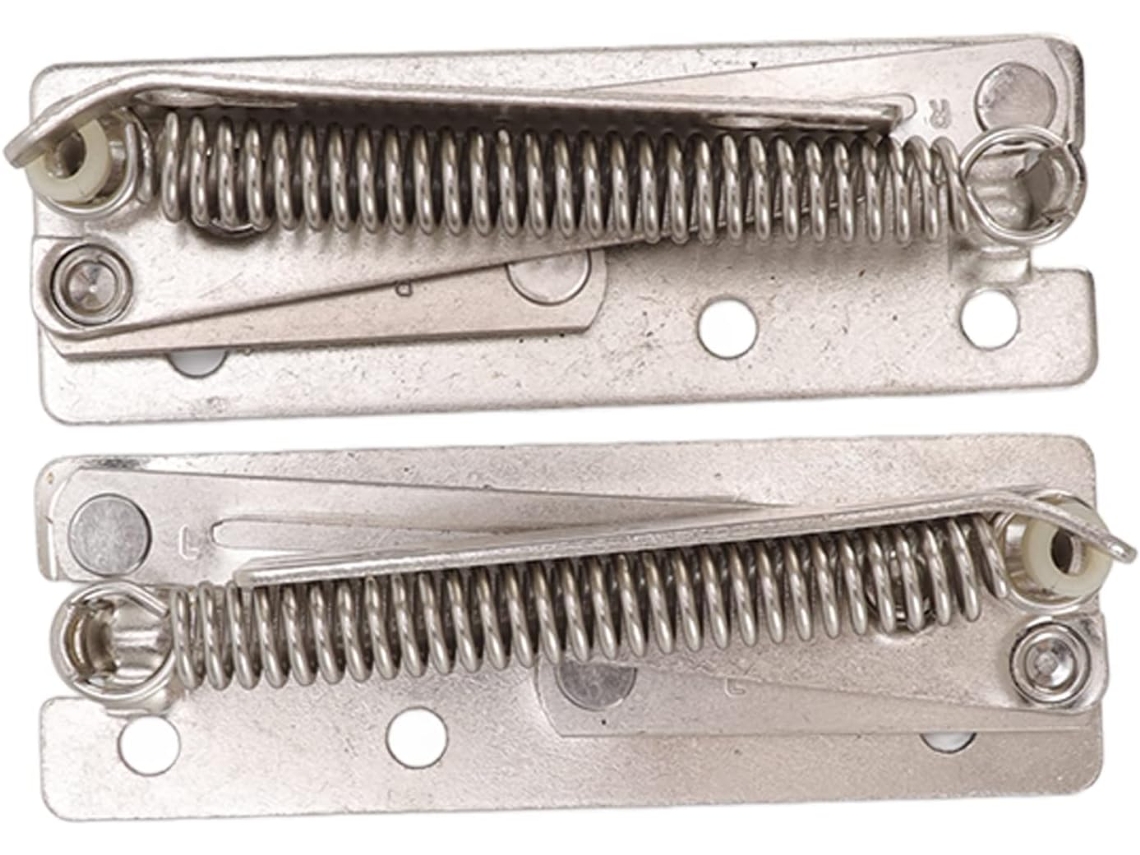Conjunto De Mola Em Aço Para Portas Formato Ponte, Com Cromado, Fácil