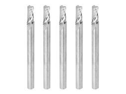 5pcs Broca De Router Espiral De Aço Tungstênio Para Carving Madeira 3.175x6mm
