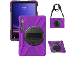 Capa Para Tablet Lurelia, Compatível Com Samsung Galaxy Tab S6 Lite 10.4 P610/p615, Roxo, Tpu, Proteção Antiquedas, Suporte Para Caneta