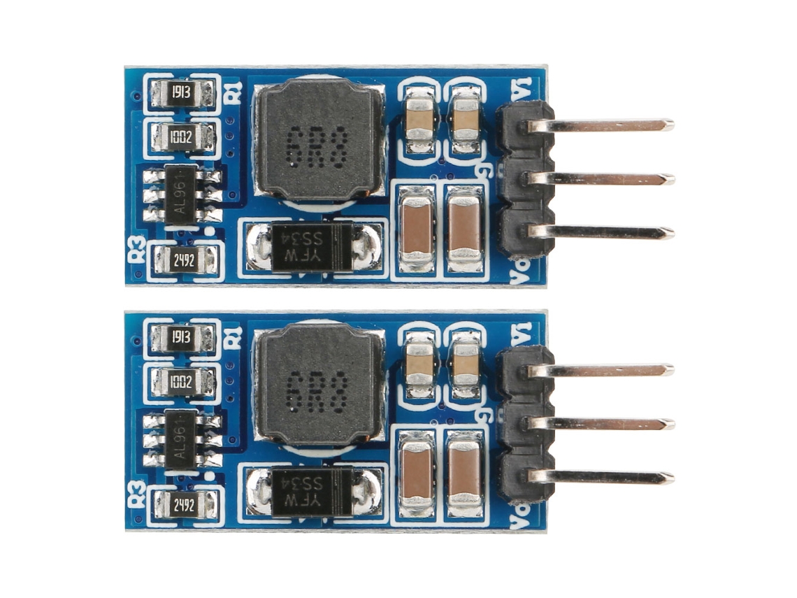Módulo Conversor DC-DC Step Up 2 Unidades 2.6-5.5V para 5V 6V 9V 12V Motor LED ND0412SA