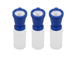Copo De Limpeza De Bicos De Silicone Azul De 300ml (pacote Com 3)