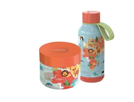 Set Escolar Termos Inox Animais Quokka