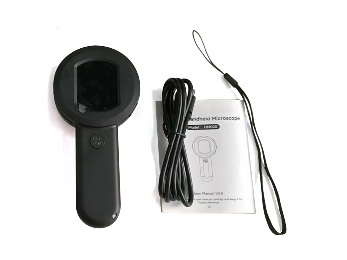 Lupa Digital Portátil De Mão Com Tela De 2,0 Polegadas 100w Pixels
