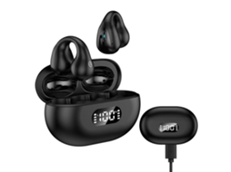 Fone De Ouvido De Condução Óssea Com Clipe De Orelha Bluetooth Fones De Ouvido Sem Fio Fones De Ouvido Esportivos