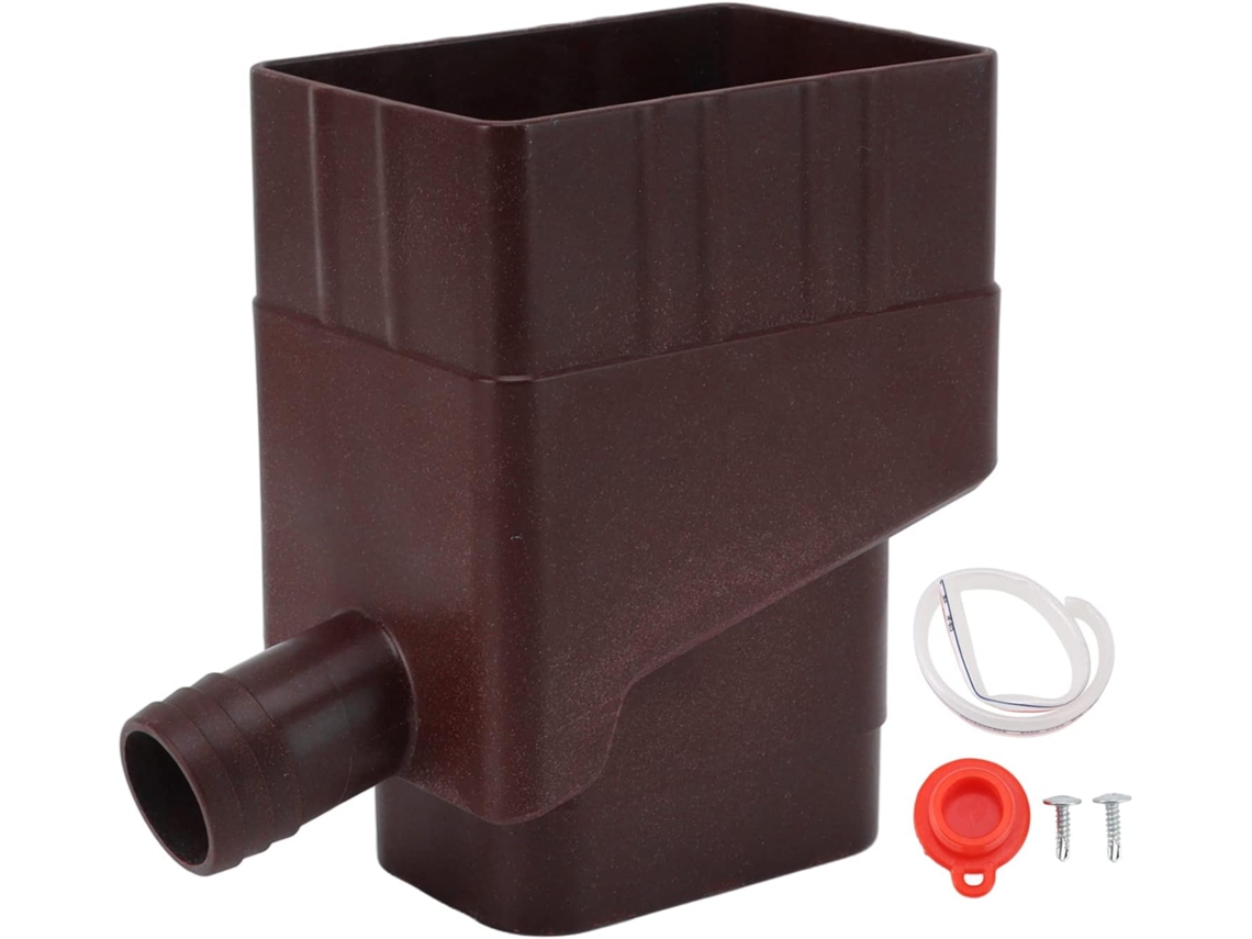 Kit De Desvio Água Da Chuva, Kit De Coleta Água Da Chuva, Kit Desviador De Calha Profissional E Resistente Para Gramados