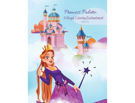 Livro Princess Palette A Royal Coloring Enchantment de Kandice Merrick (Inglês)