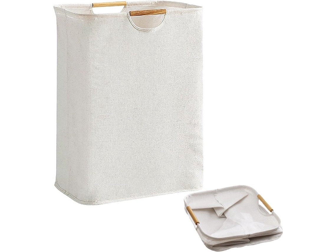 Cesto de Roupa Dobrável à Prova D'água, Capacidade 60 litros BRILVIBERA