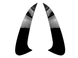 Aerofólio Lateral Traseiro para Coupe C292 Gle63s Gle400 Gle450 4matic 2015 2019 Negro Brillo
