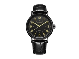 Relógio De Pulso Masculino Ochstin 6081c Fashion Hollow Com Pulseira De Couro E Mecanismo De Quartzo.