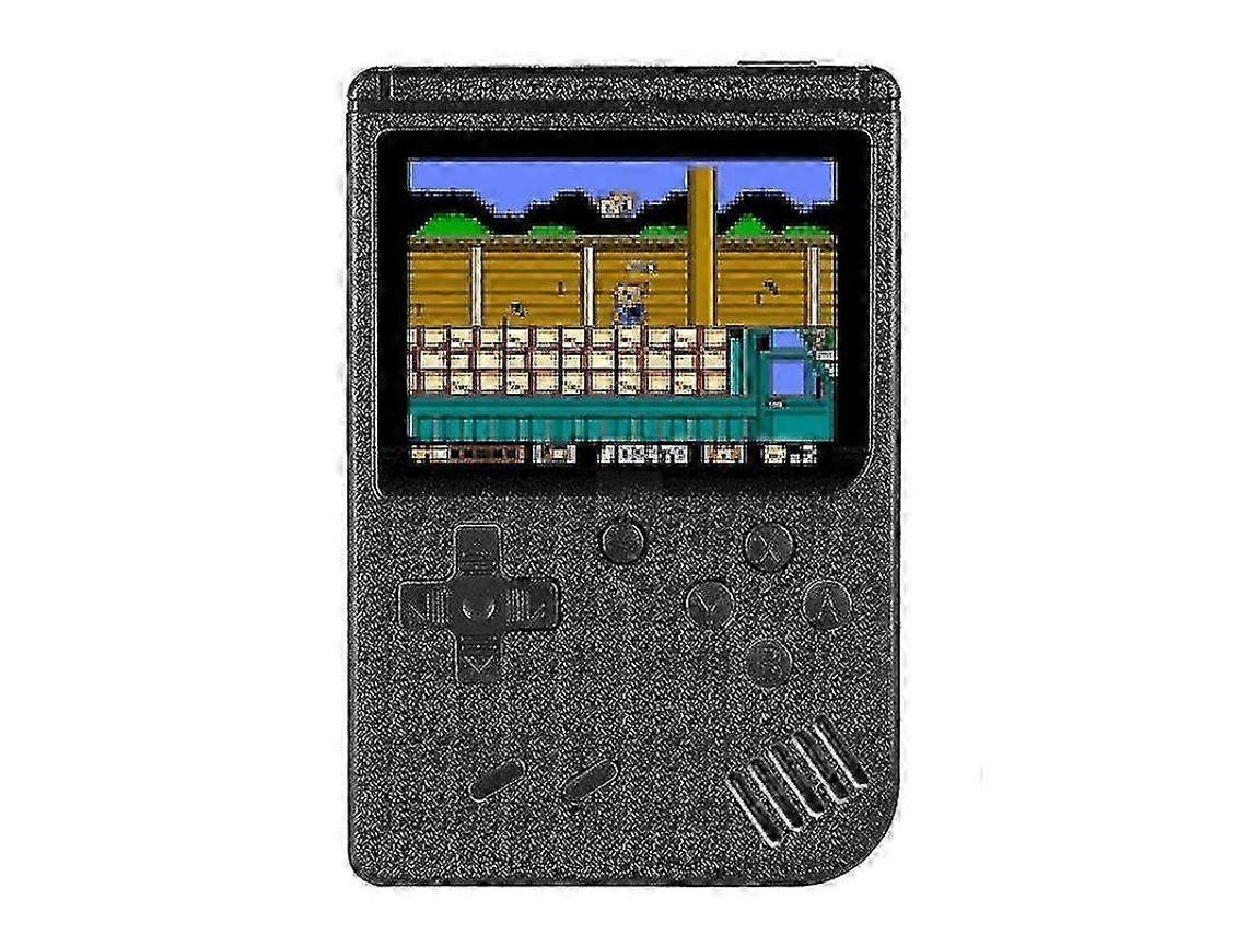 Console De Jogos Portátil De 3 Polegadas Com 500 Jogos Retrô Preto Nostalgia88