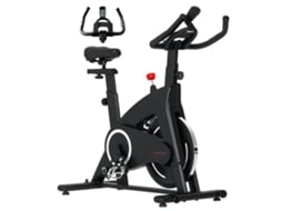 Bicicleta Estática com Volante de 15kg e Ecrã LED 108x53x111cm S/MARCA