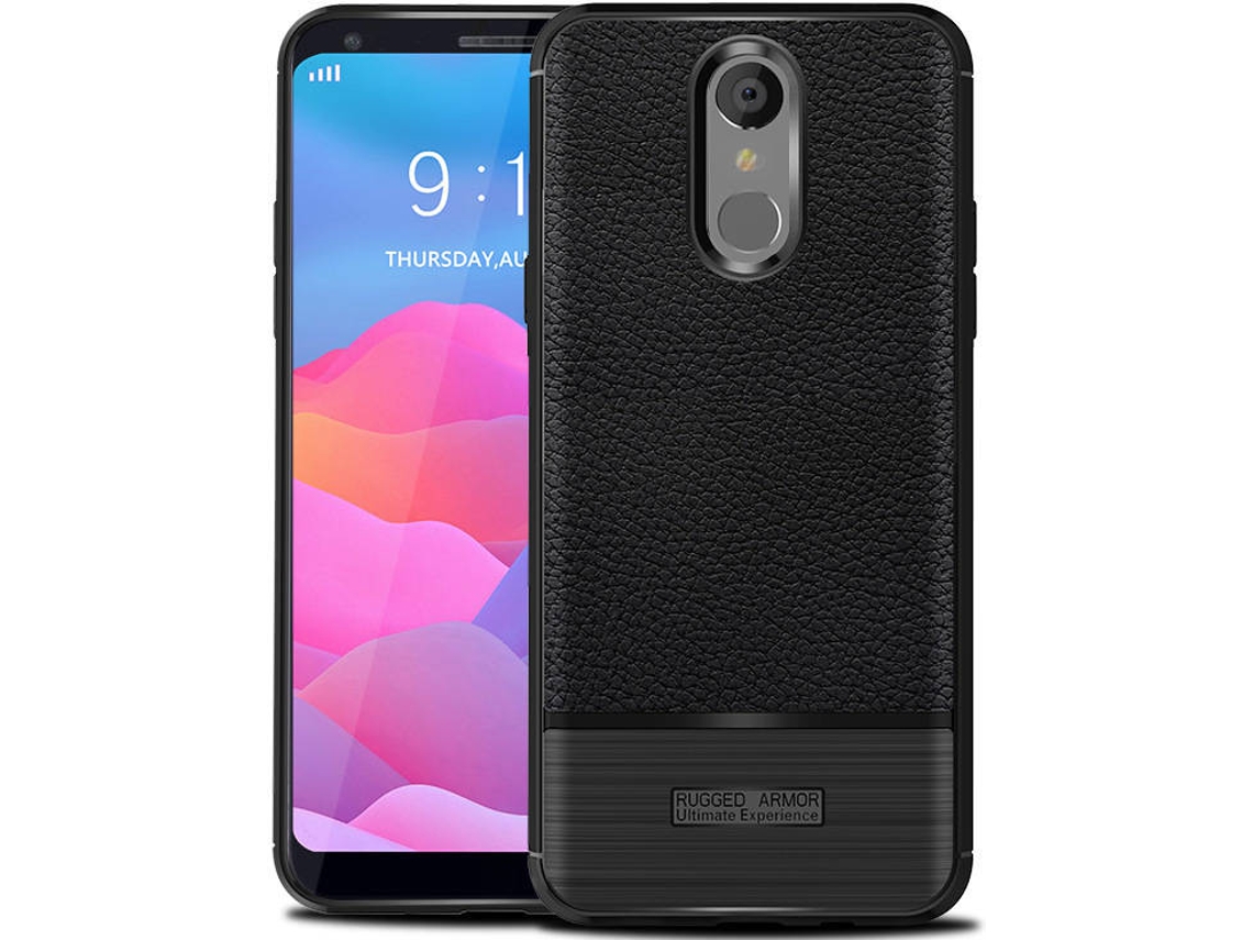 Capa LG Q7 Plus Protective Preto