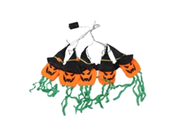Laxiscreed Decoração Inflável De Halloween 5ft Com Leds Para Jardim E Espaço Exterior