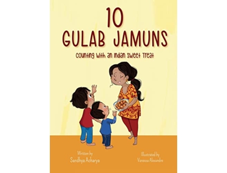 Livro 10 Gulab Jamuns de Sandhya Acharya (Inglês - Capa Dura)