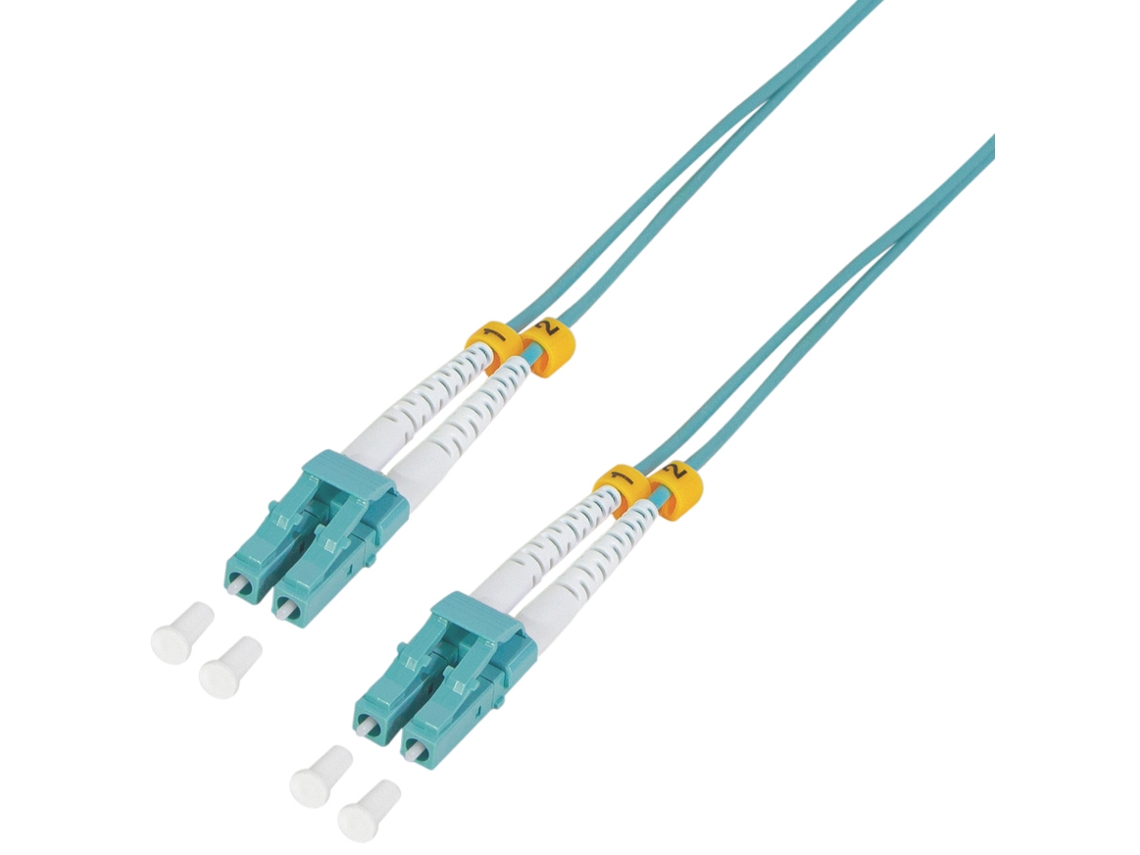 Cabo Patch de Fibra Óptica Logilink Lc Duplex Lc Duplex Om3 15 0 M LOGILINK PROFESSIONAL