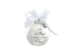 Laxiscreed Bola De Plástico Com Anjo Feather Para Decoração E Memória, Embalagem Incluída