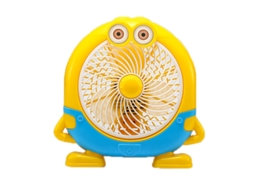 Ventilador Elétrico Cartoon Pequeno Mesa Dormitório Estudante