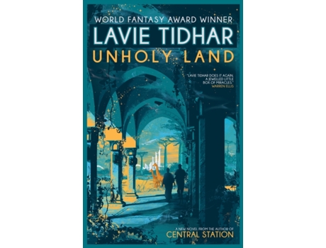 Livro unholy land de tidhar, lavie (inglês)