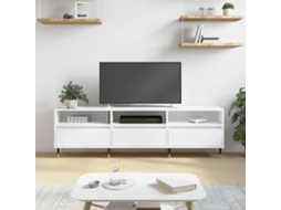 Vidaxl Móvel De Tv 150x30x44,5 Cm Derivados De Madeira Branco