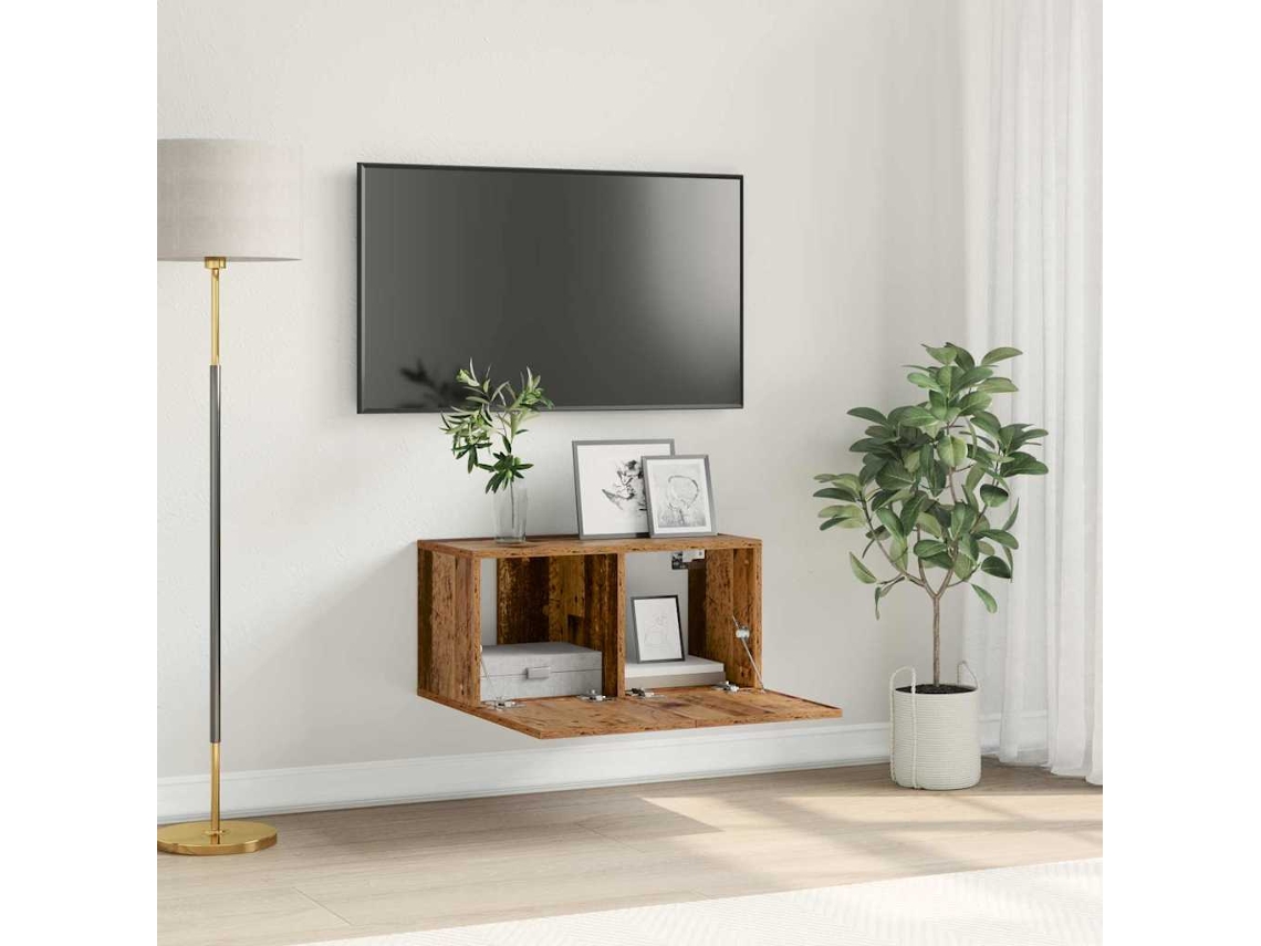 Vidaxl Conjunto de Móvel de Tv Castanho 60 X 30 X 30 Cm